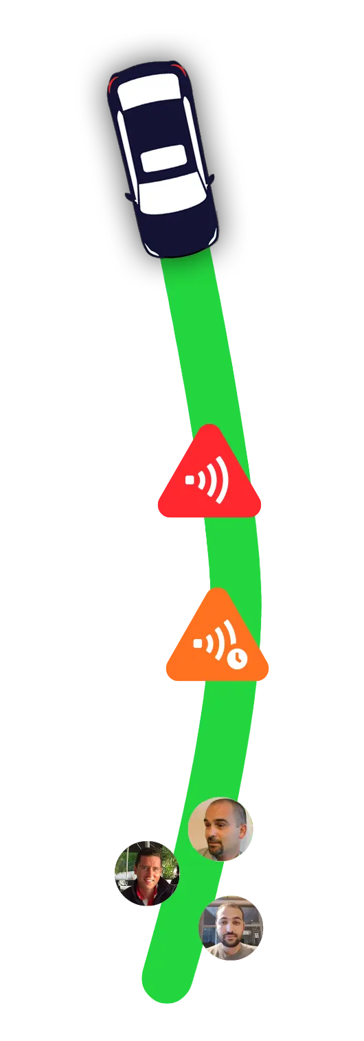 route Coyote communauté